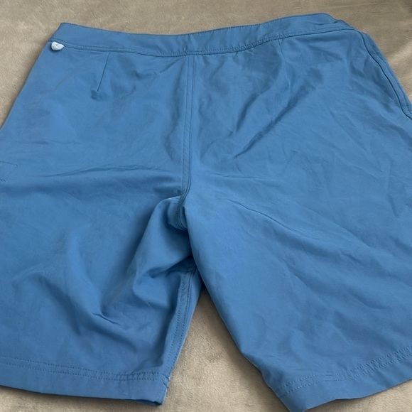 J. Crew Factory Blue Flex Board Shorts, Size 32 - Picture 9 of 11